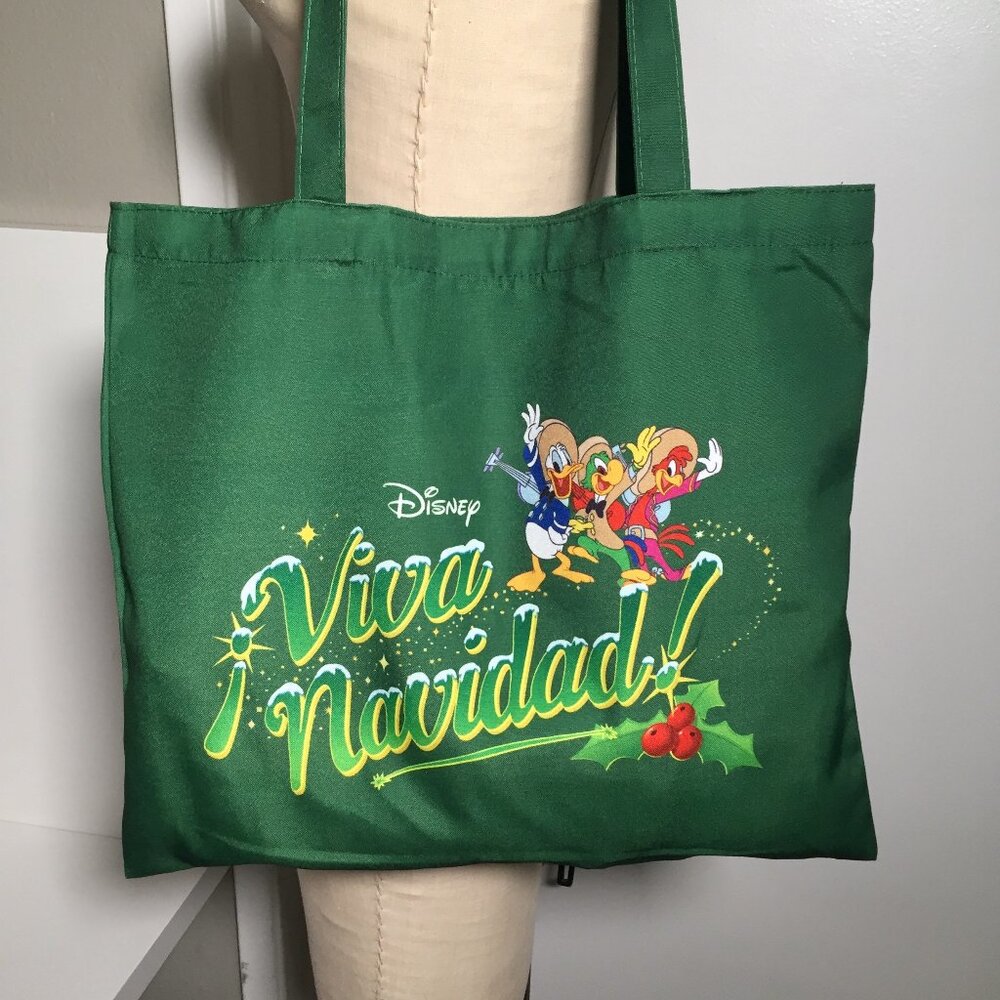 Disneyland Disney Parks Magic Key Viva Navidad Holiday Tote